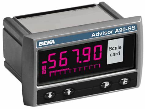 BEKA Advisor A90-SS Rugged Universal Process Panel Meter with Multicolor Display