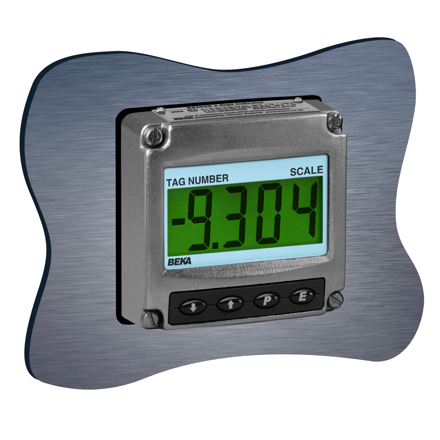 beka ba324g ss pm loop powered indicator