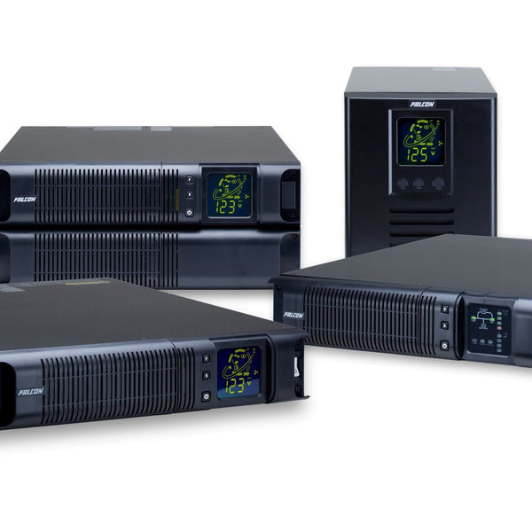 Falcon SSG Industrial Wide-Temperature UPS 6kVA, 230Vac Rackmount