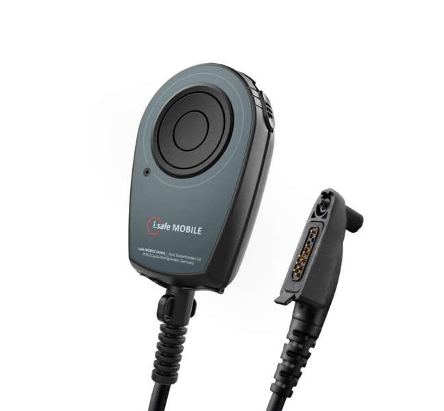 i.safe MOBILE IS-RSMG2.1 Intrinsically Safe (C1/D1) Remote Speaker Microphone