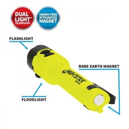 Nightstick XPP-5414GX-K01 Dual-Light™ Flashlight w/Tail Magnet and Multi-Angle Mount