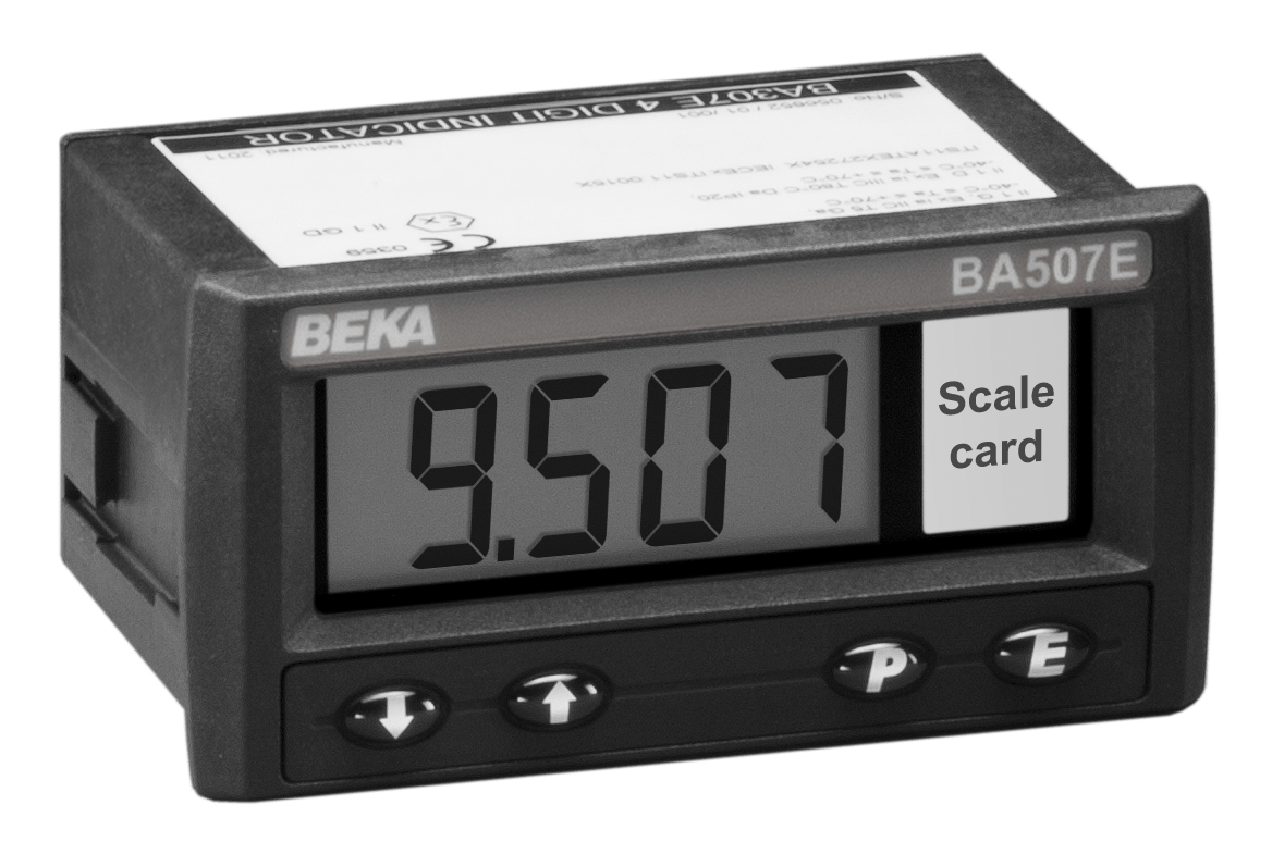 BEKA BA507E General Purpose Loop Powered Digital Indicator, Panel Mounting