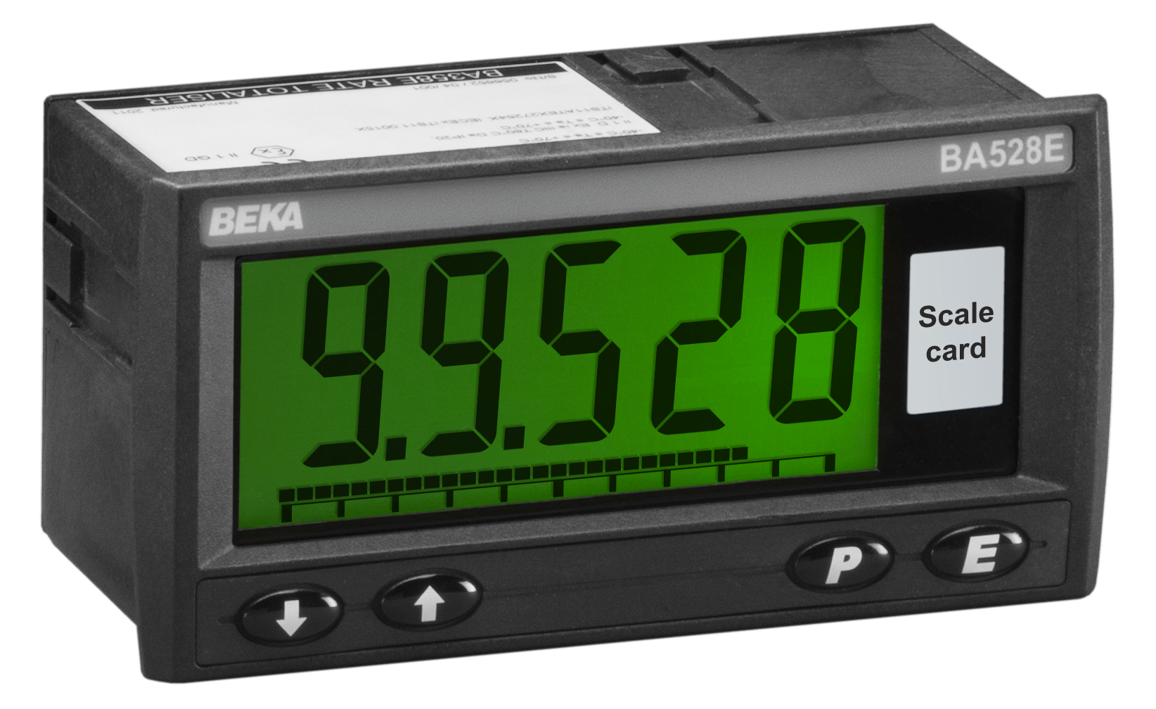 BEKA BA528E General Purpose Loop Powered Digital Indicator, Panel Mounting