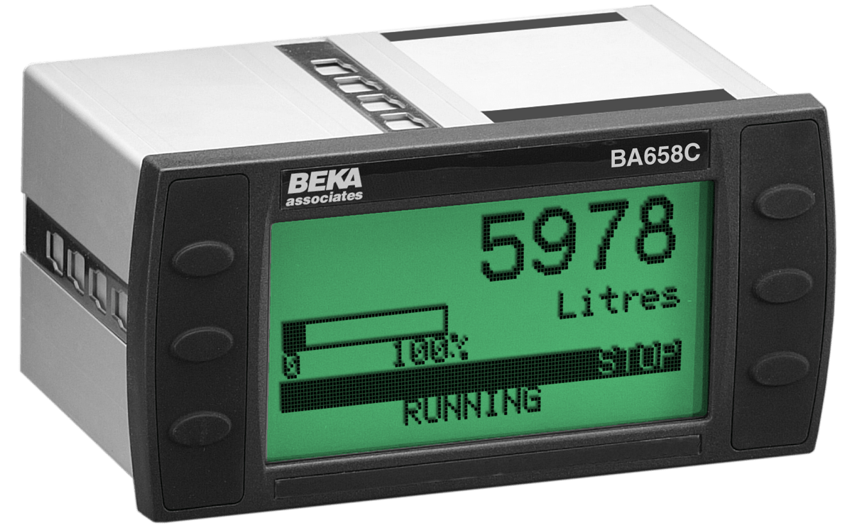 BEKA BA658C General Purpose Flow Batch Controller, Panel Mounting